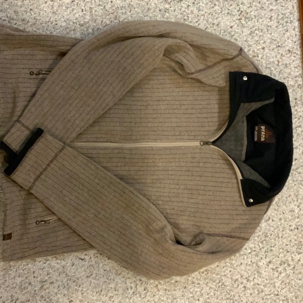 Prana full zip sweater